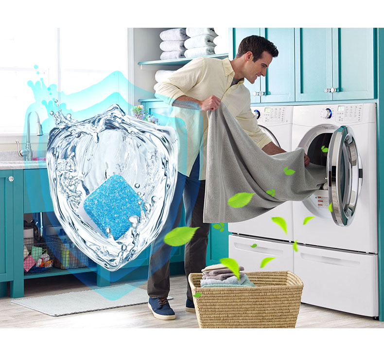 Combo 6 Viên Tẩy Lồng Giặt siêu sạch