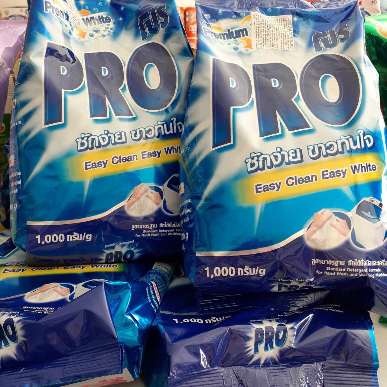 Bột giặt trắng sạch PRO Thái Lan 1kg