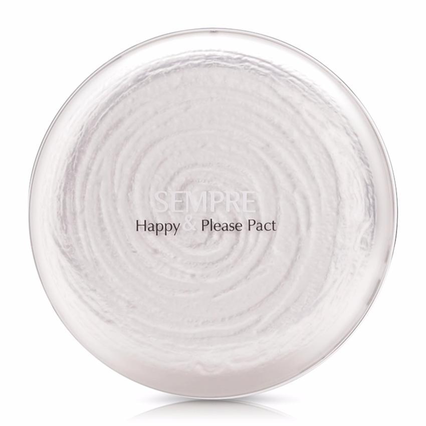 Phấn phủ siêu mịn GEO Sempre Happy & Please Pact 22g