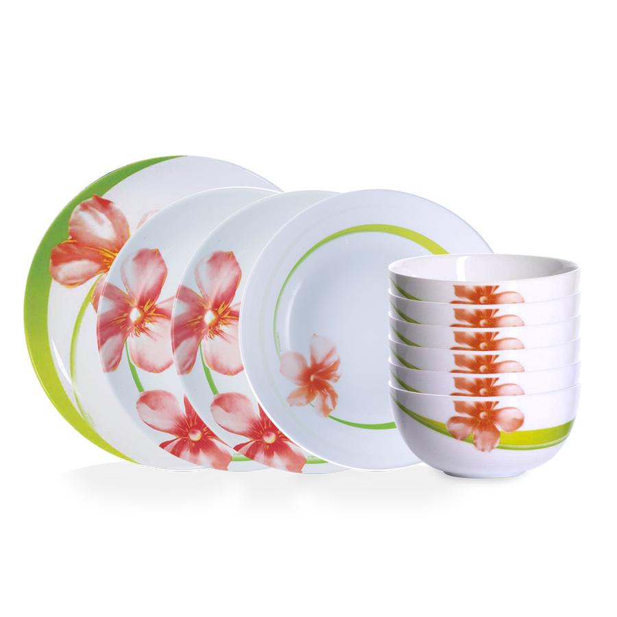 Bộ bát đĩa thủy tinh Luminarc SweetImpression 10 chi tiết SI10A