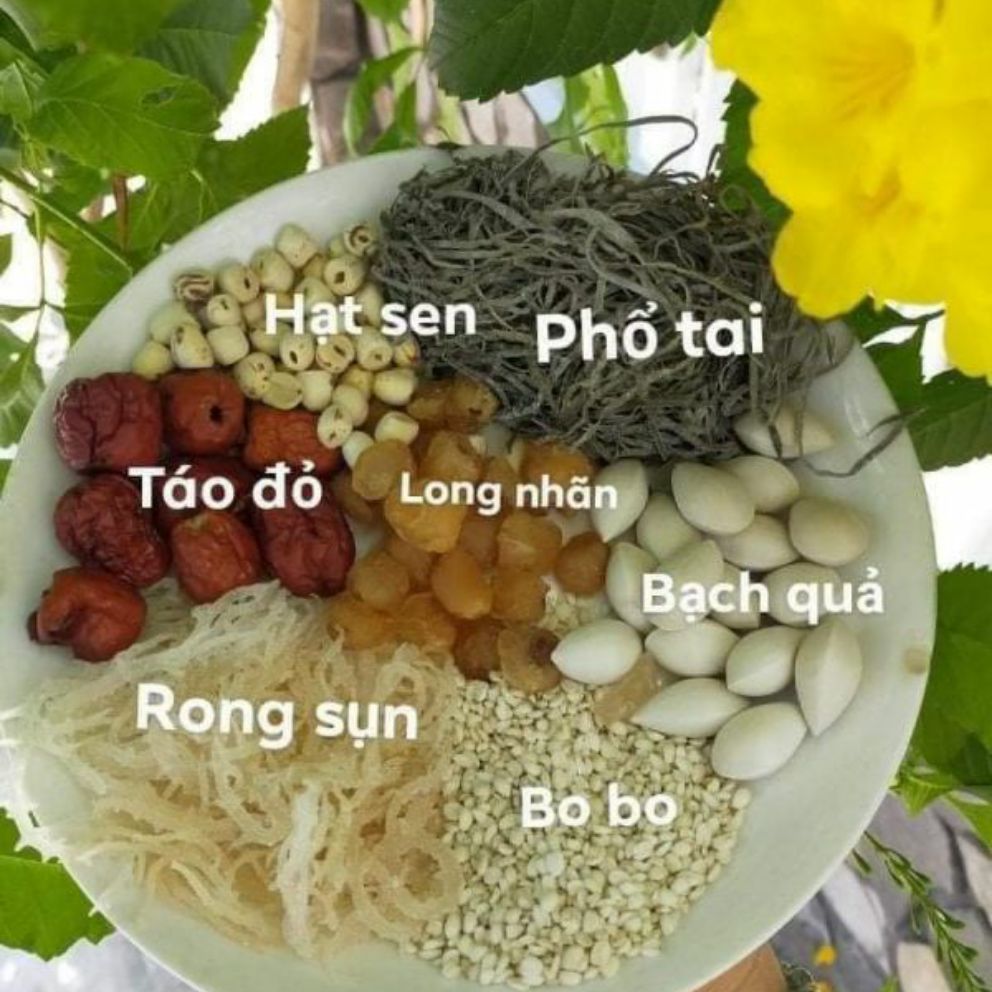 [HCM]set sâm bổ lượng 7 vị [ NẤU 10 LY ]