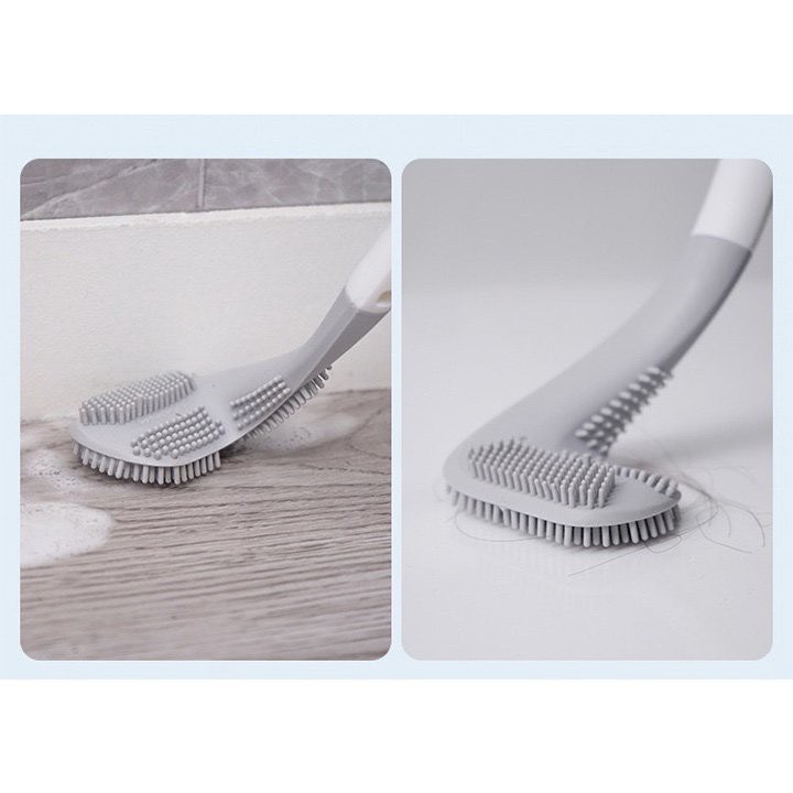 Cọ chà rửa tolet, nhà vệ sinh bằng Silicon