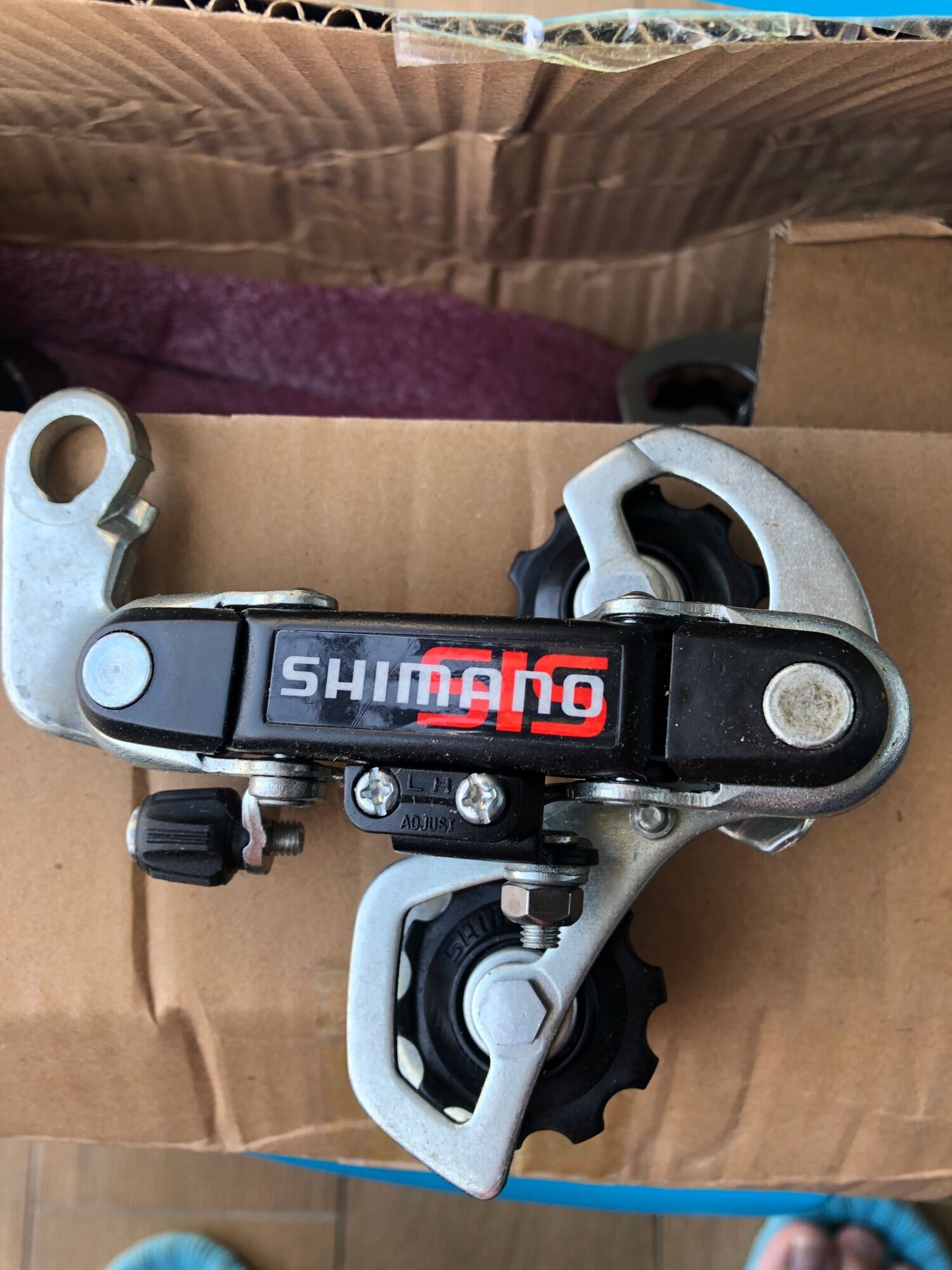 [FreeshipMAX] Cùi đề xe đạp Shimano chính hãng 5,6,7 tốc
