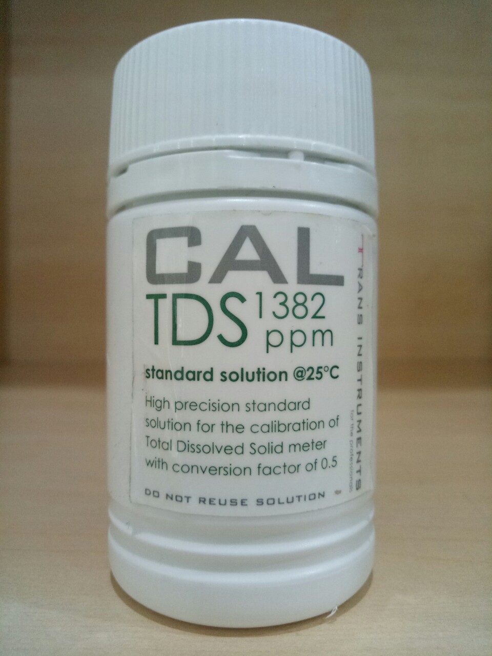 Dung dịch chuẩn TDS 1382ppm 90ml Trans Instruments