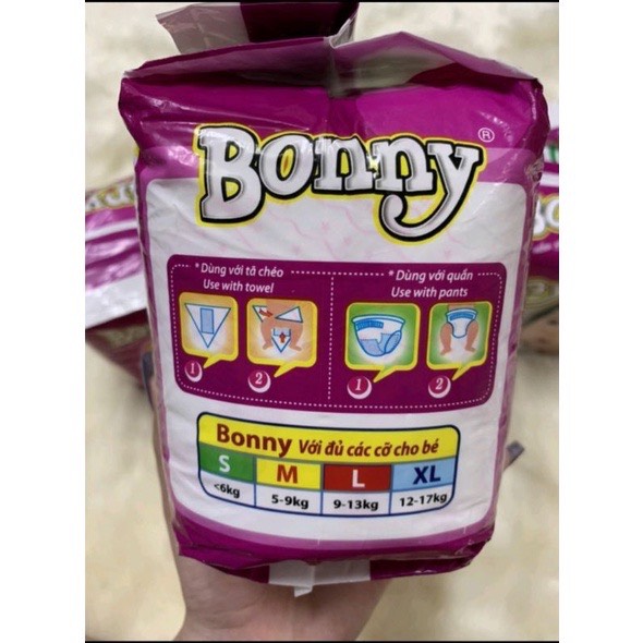 BONNY Miếng lót sơ sinh 28 miếng