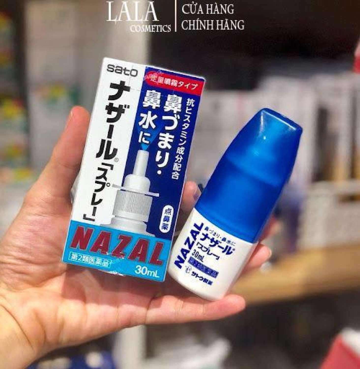 Xịt mũi nazal nhật bản 30ml - xịt khoáng