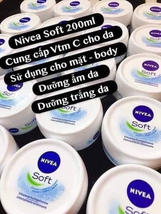 Kem dưỡng Nivea  Soft Nga 200ml
