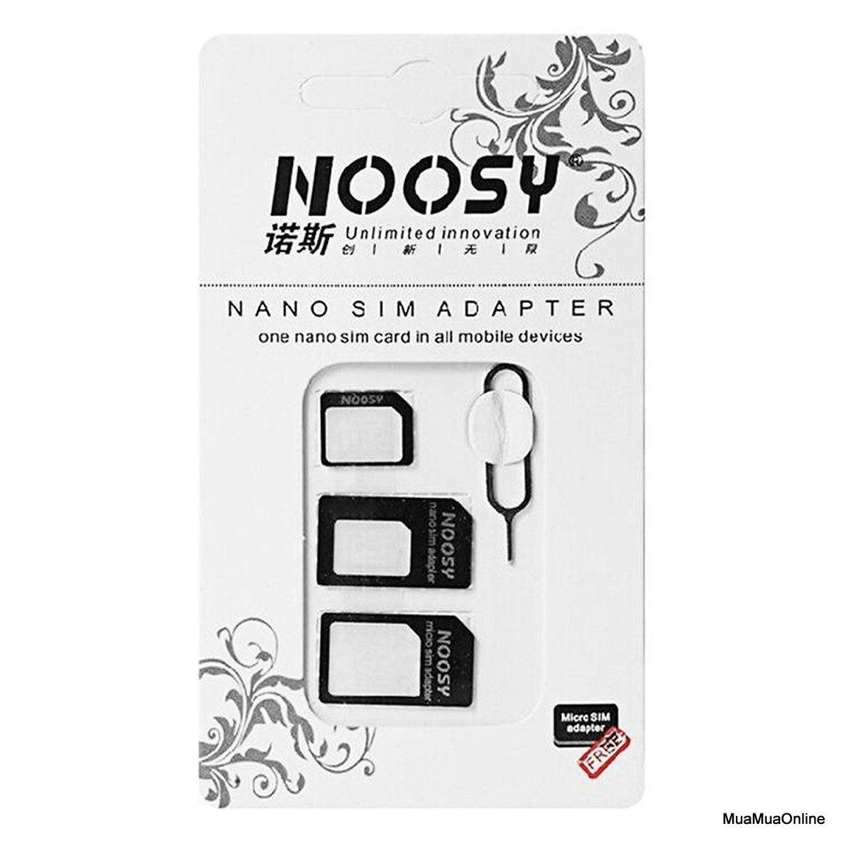 Bộ Chuyển Đổi Sim Noosy + Tặng Que Chọc Sim
