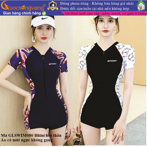 Nơi bán Bikini liền thân đồ bơi nữ liền quần GLSWIM080 Cuocsongvang