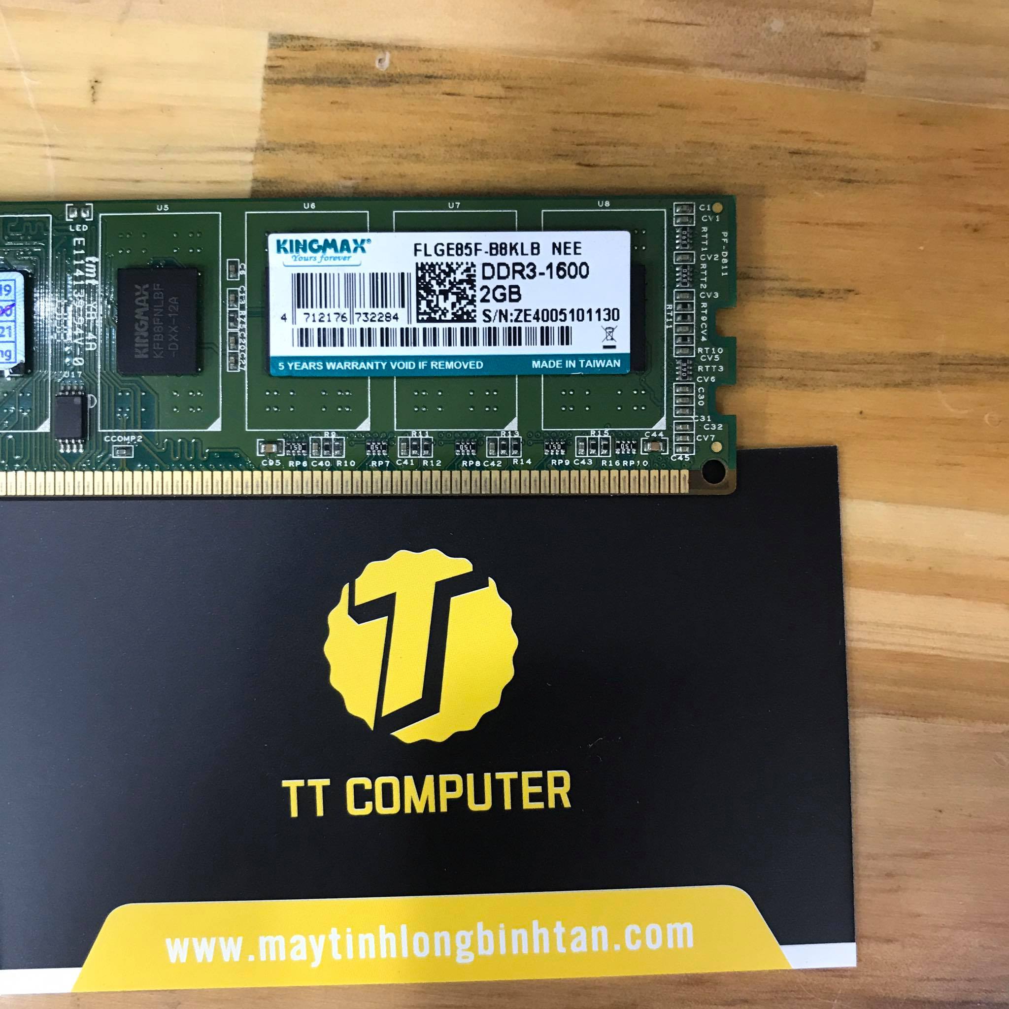 RAM KINGMAX 2GB DDR3 1600