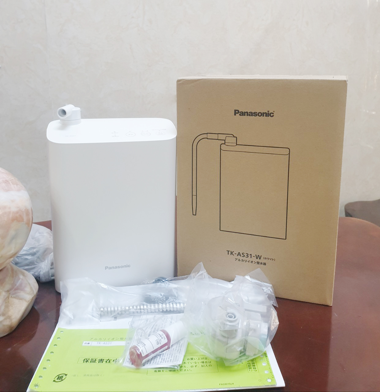 Máy lọc nước ion kiềm Nhật Bản Panasonic TK-AS31 [MÁY MỚI FULL THÙNG, BH 1 NĂM]