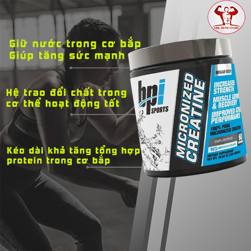 BPI MICRONIZED CREATINE 600G
