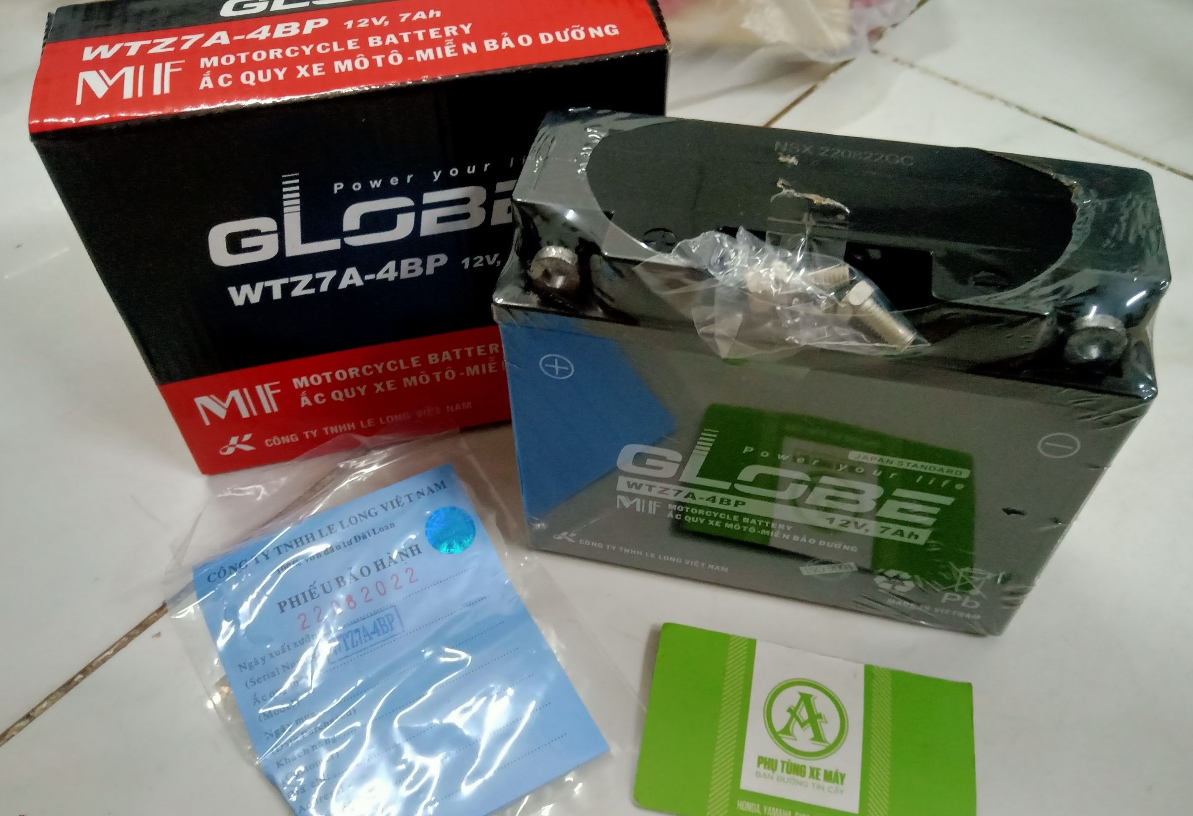 Bình ắc quy nouvo 2 globe sử dung Nouvo 1 2 3