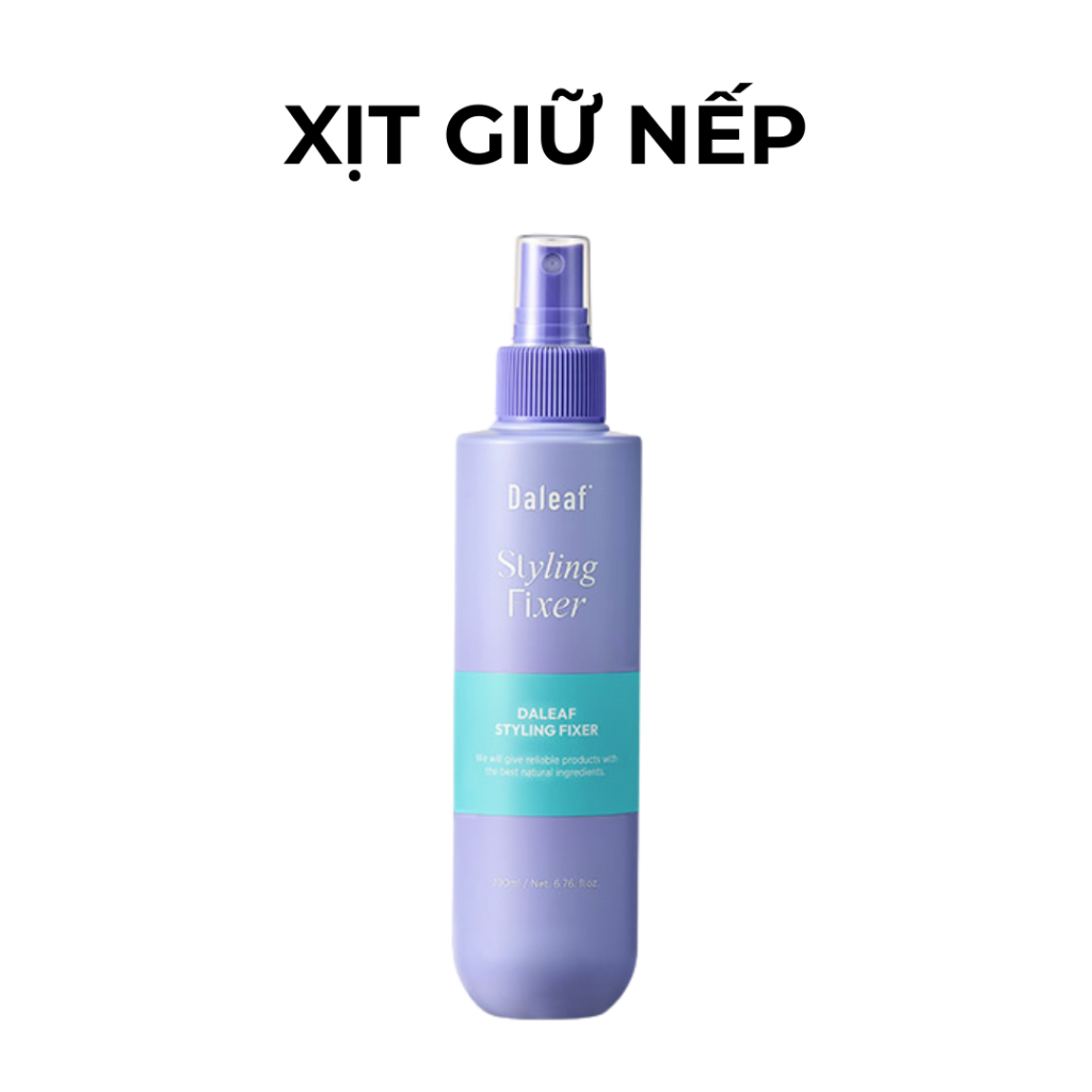 [TẶNG KÈM QUÀ] Tinh chất dưỡng tóc & Xịt giữ nếp tóc DALEAF Glam Line