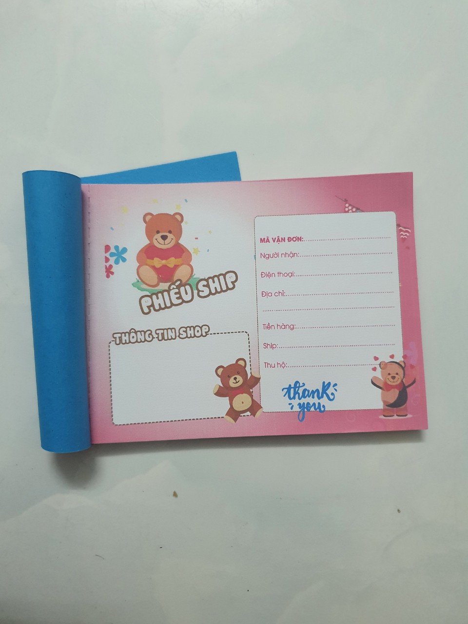 [HCM]Phiếu ship hàng - Phiếu giao hàng in sẵn M3