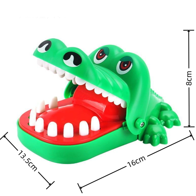 Đồ chơi khám răng cá sấu cắn tay size to
