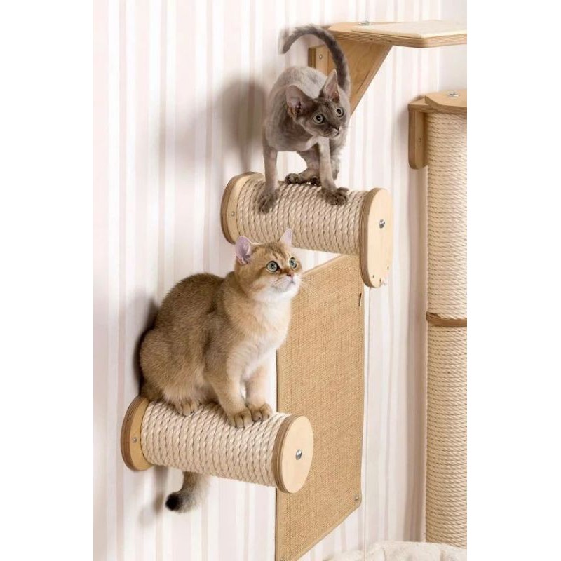Trụ cào móng treo tường cho Mèo xí xọn