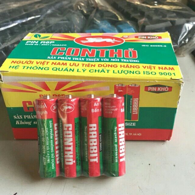 Vỉ 4 pin hàng chính hãng (2A, 3A)