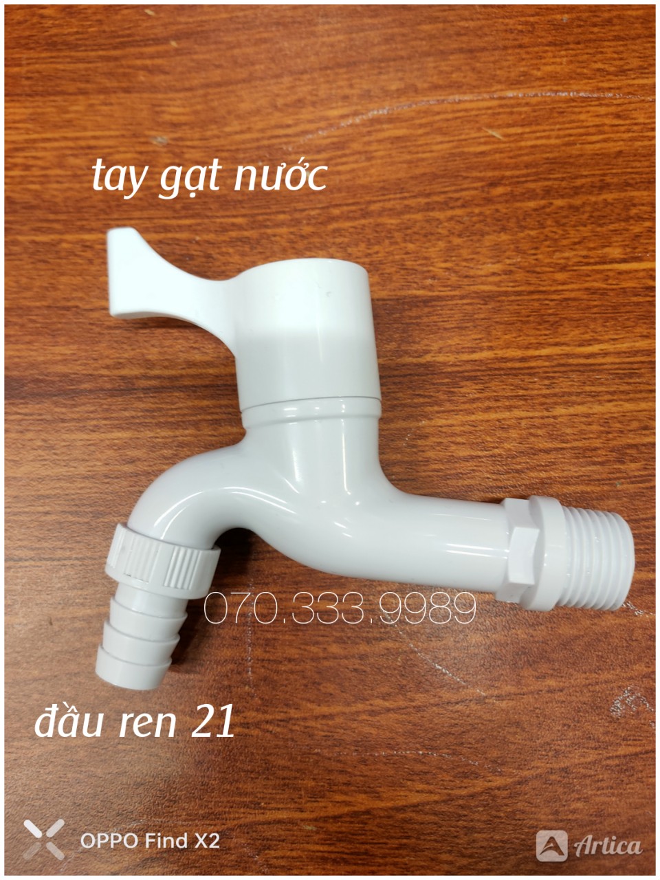 [HCM]Vòi hồ nhựa ABS thái lan tay gạt