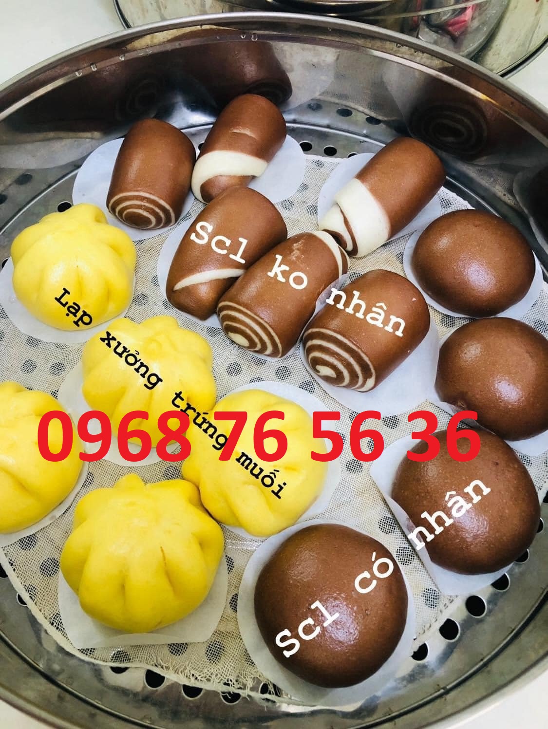 Nồi hấp bánh bao công nghiệp, Xửng hấp xôi bằng điện 52cm