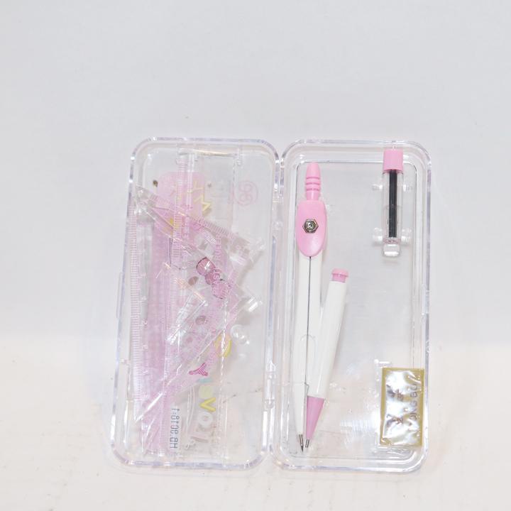 Bộ eke - thước kẻ - compa 9001