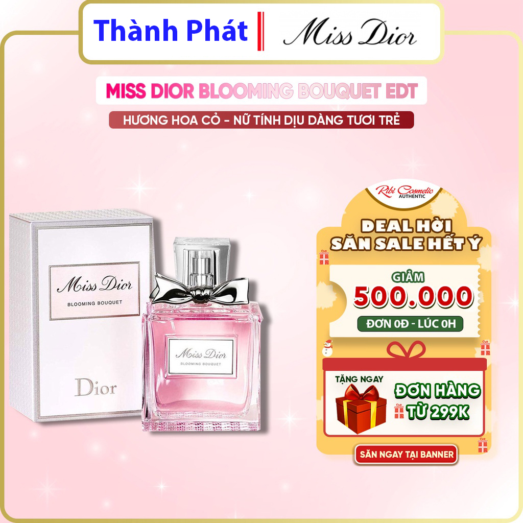 Nước Hoa Nữ Miss Dior Blooming Bouquet  Jisoo Blackpink  Sunny SNSD giá  SALE chỉ hôm nay 11072023