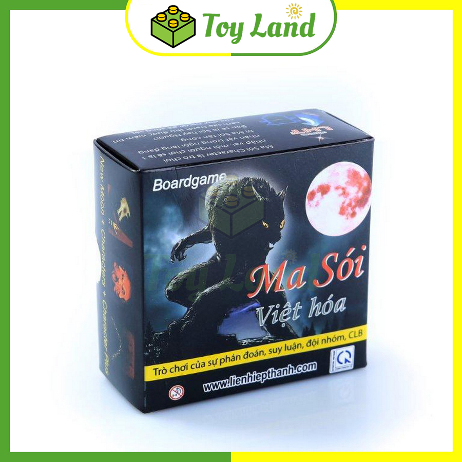 Bài ma sói liên hiệp thành aaa werewolf ultimate việt hóa board game 90 lá chất giấy dày boardgame đồ chơi trí tuệ
