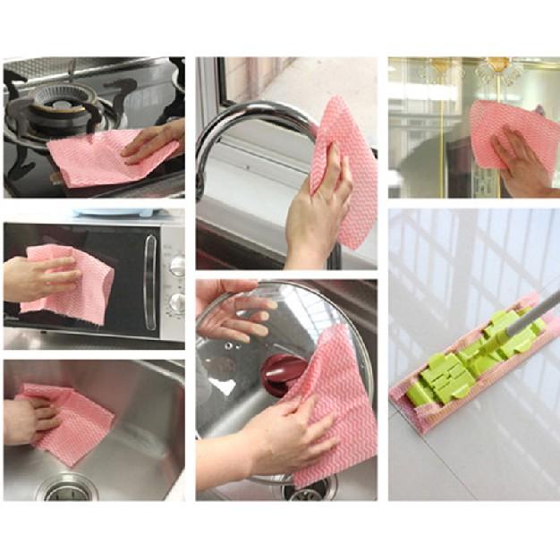 Cuộn khăn lau đa năng homeeasy- 50 miếng hap1434