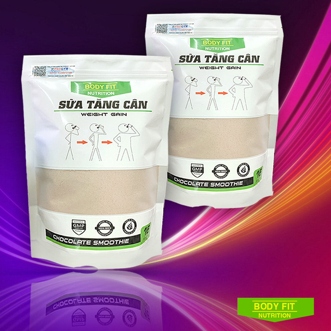 Combo 2 Túi Sữa Tăng Cân Bodyfit
