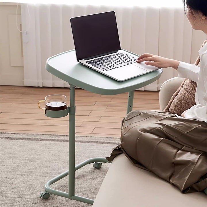Height adjustable study table, foldable dining table, mini convenient water cup, travel wheel