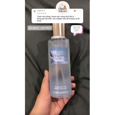 Body mist xịt thơm Victoria’s Secret 250ml 𝐌𝐚𝐫𝐢𝐧𝐞 𝐒𝐩𝐥𝐚𝐬𝐡