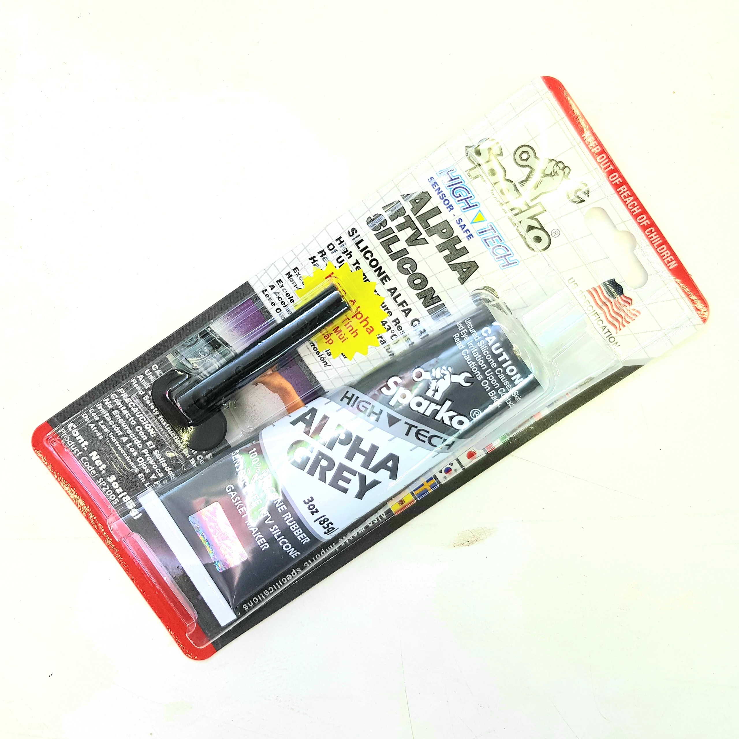 [HCM]Keo thế ron Sparko xám Alpha Grey 85gr