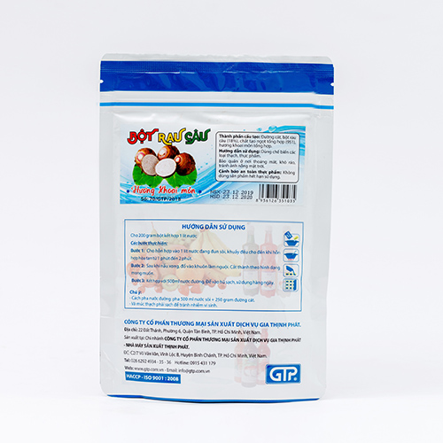 Bột Rau Câu hương Khoai môn GTP (200g/gói)