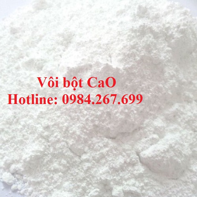 Combo Vôi bột CaO xử lý nước gói 3kg