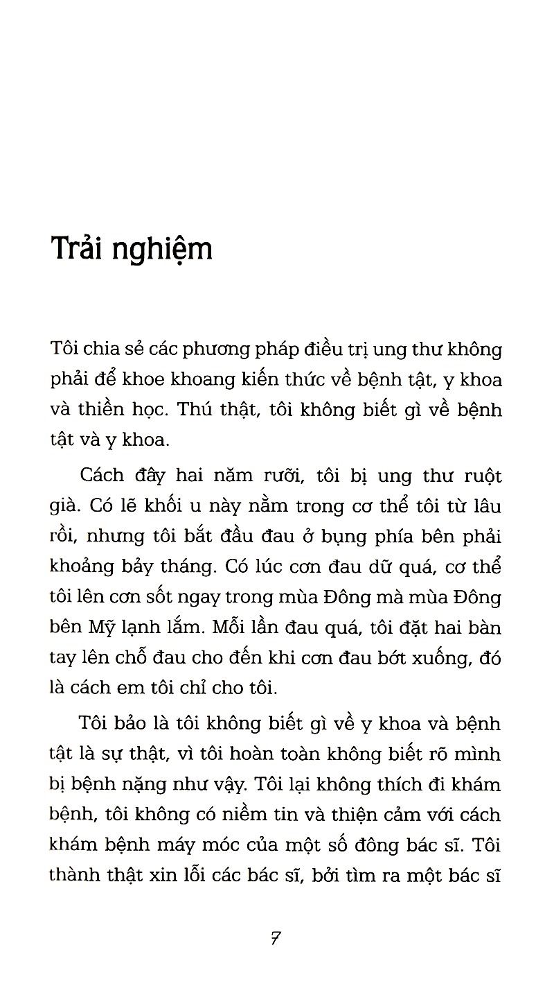 Fahasa - Trị Liệu Ung Thư Bằng Chánh Niệm