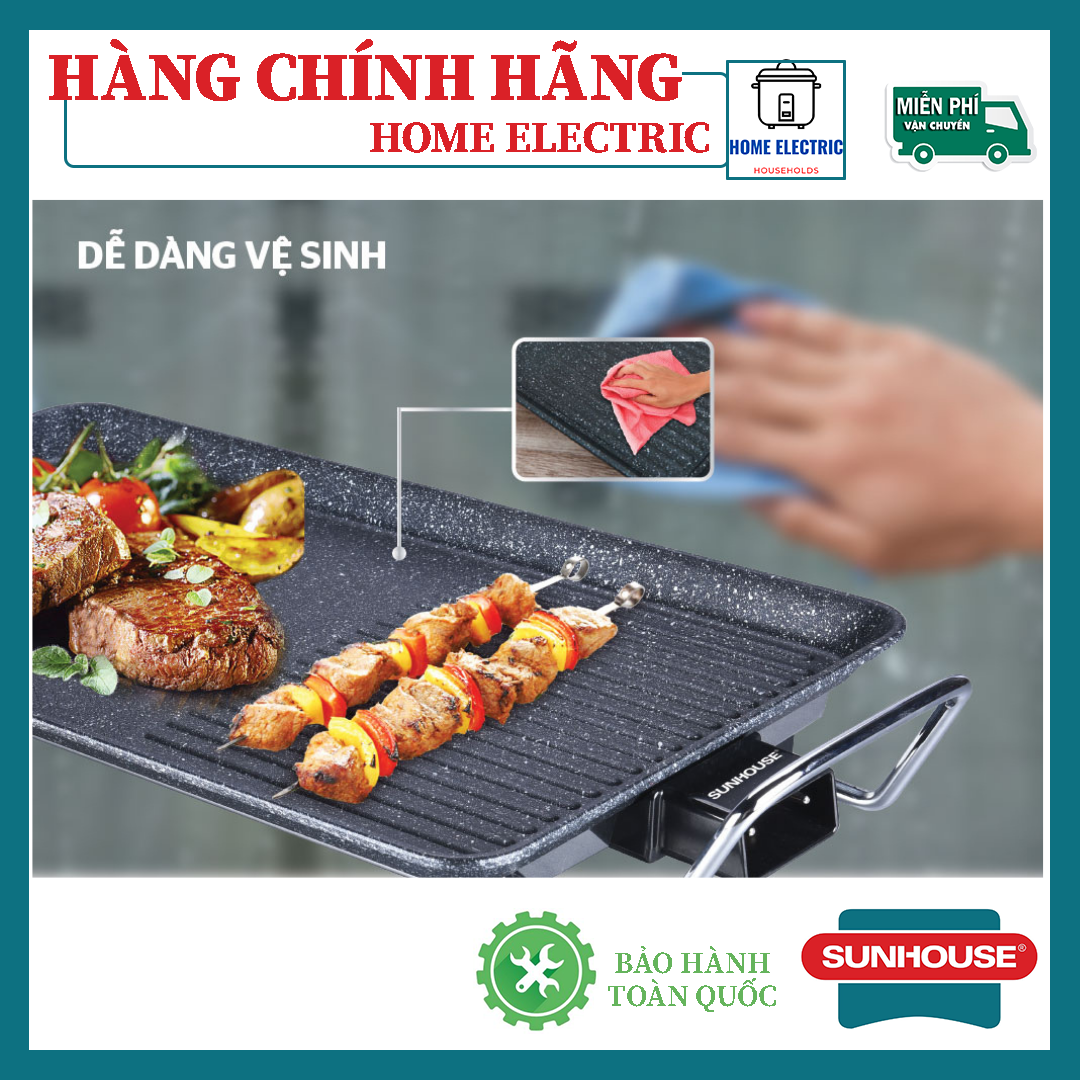 BẾP NƯỚNG ĐIỆN SUNHOUSE SHD4607