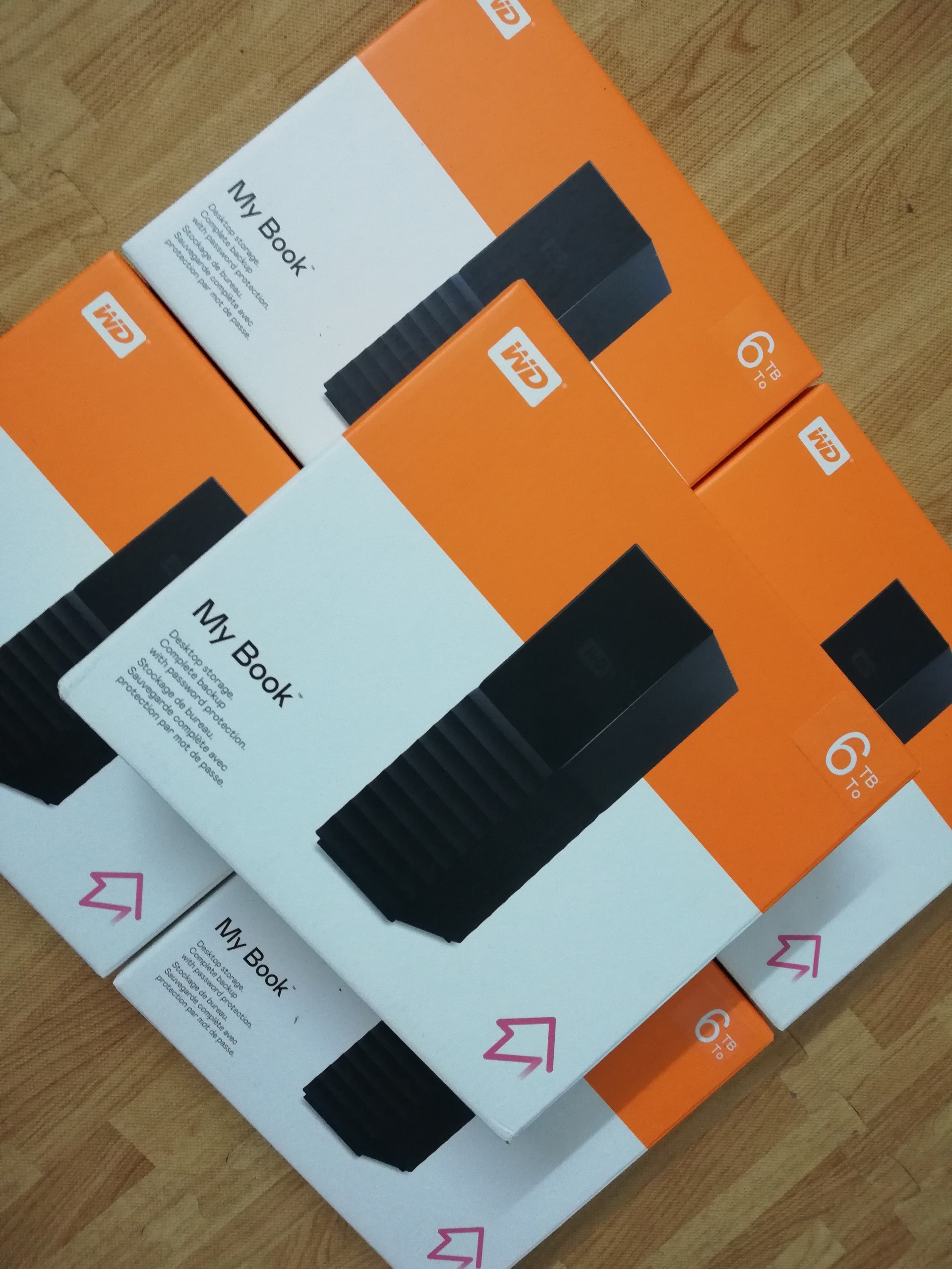 [HCM]Ổ cứng di động WD My Book 6TB usb 3.0