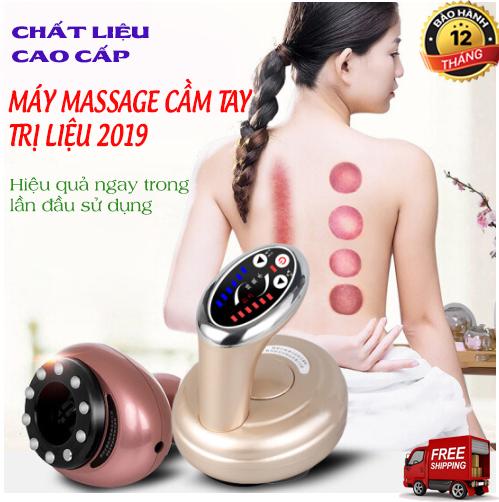 Máy Mát Xa Lưng Vai Cổ Cầm Tay - Giúp Lưu Thông Tuần Hoàn Khí Huyết, Giảm Căng Thẳng, Đau Nhức - Máy Massage Mini Cầm Tay, Massage Toàn Thân Giá Rẻ, Mát Xa Cầm Tay - BH 12 Tháng - More2love
