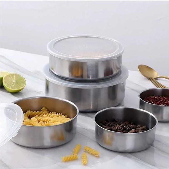 Set 5 bowl stainless steel high-grade
