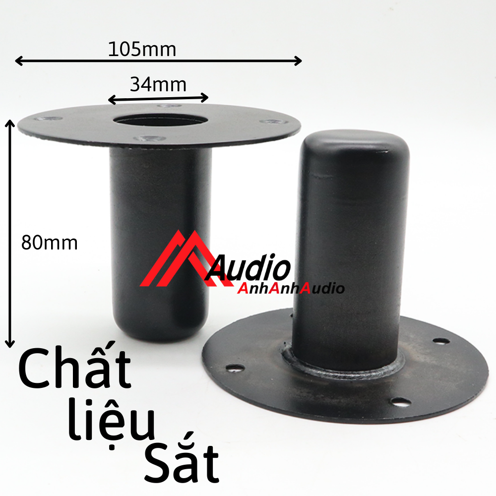 Đế loa  chén loa  hứng loa gắn trên loa sub  giá 02 cái