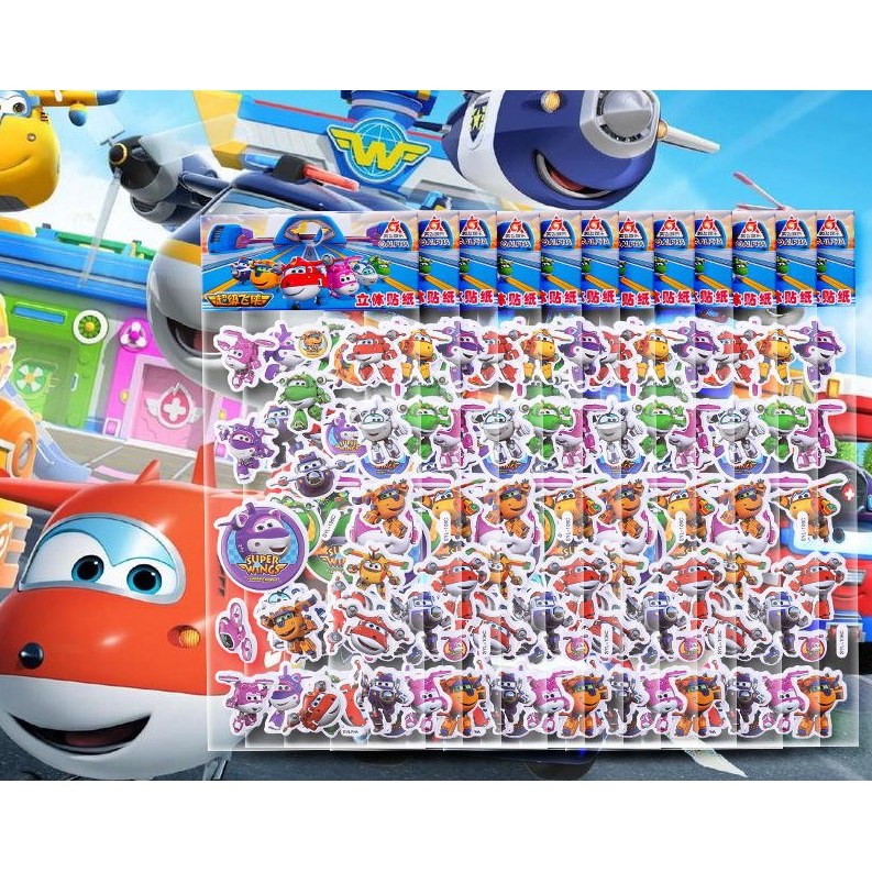 Miếng dán 3D Sticker(ngẫu nhiên)