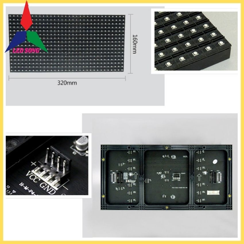 Led Ma Trận P10 Full Màu Trong nhà