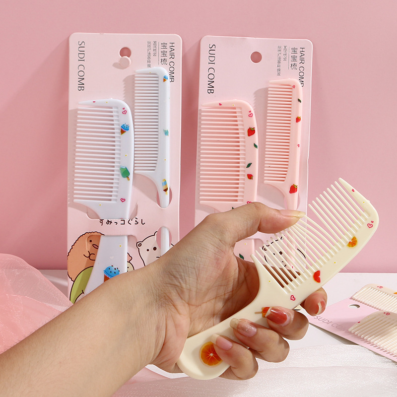 Set 2 Lược Chải Tóc Cute