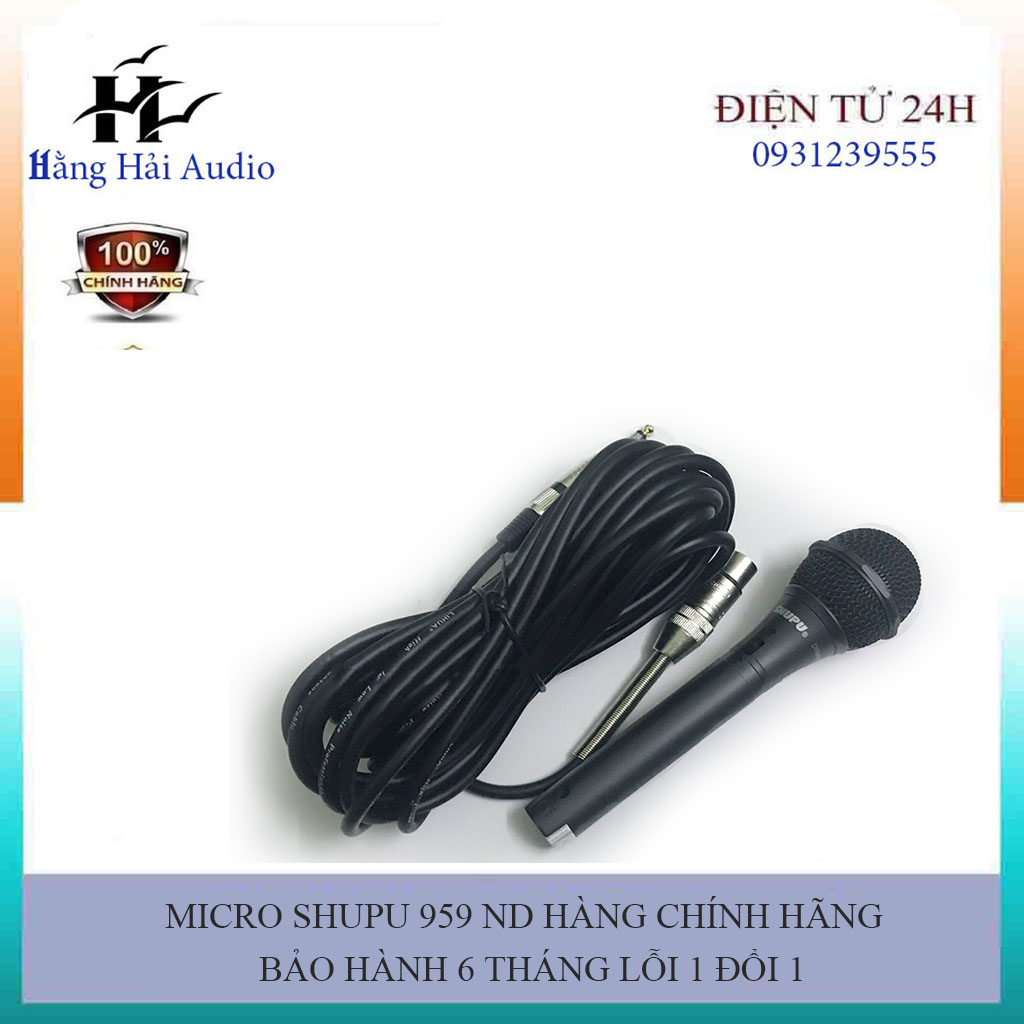 Micro Shupu 959 chính hãng, thu âm tốt