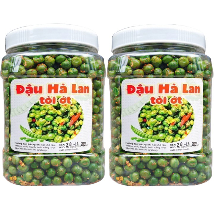Đậu hà lan tỏi ớt giòn giòn thơm ngon 1.kg