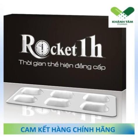 ! ROCKET 1H (Hộp 6 viên) - Tăng cường sinh lý nam