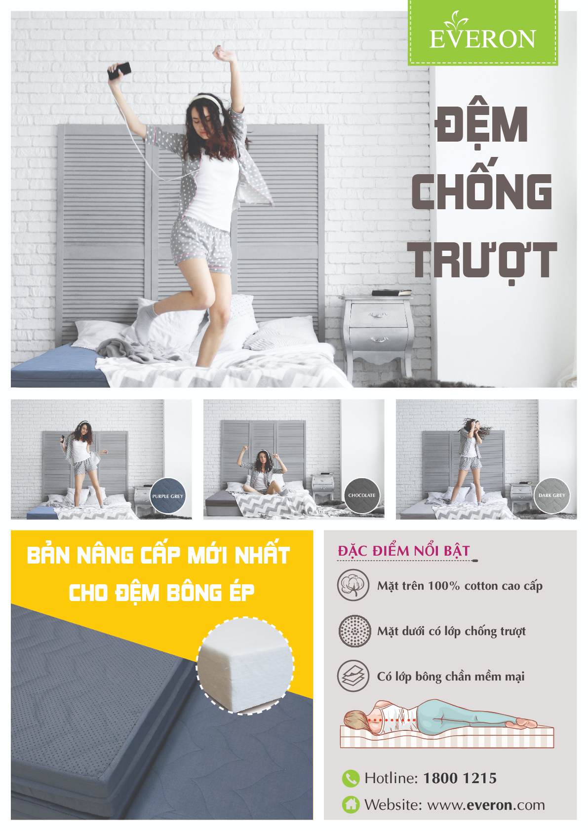 Đệm chống trượt Everon