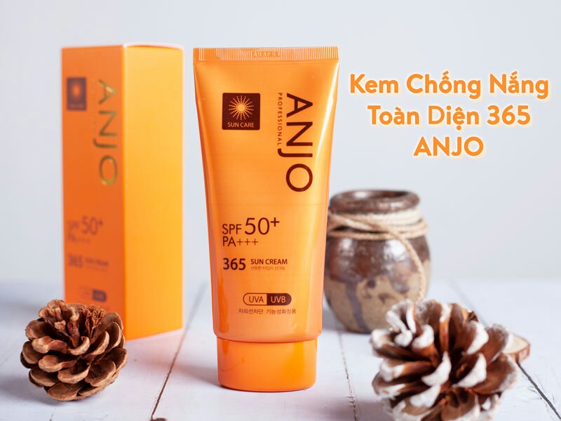 Kem Chống Nắng Anjo Toàn Diện 365 Anjo Tuýp 70ml - cuahangthineduc