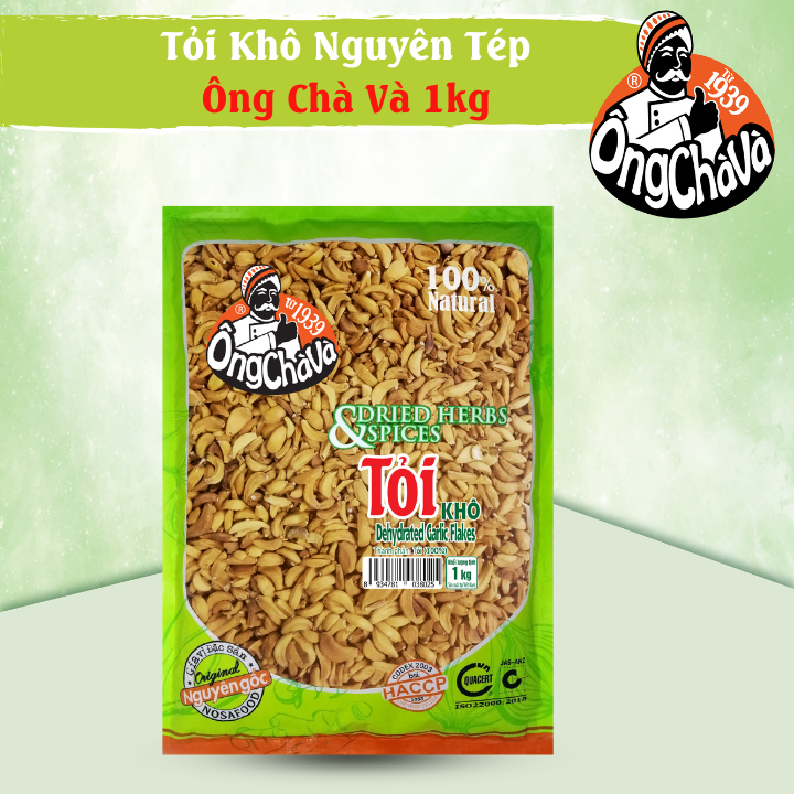 Ong Cha Va Dried Garlic 1kg