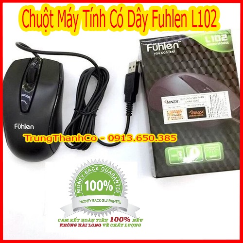 Chuột Máy Tính Có Dây Fuhlen L102